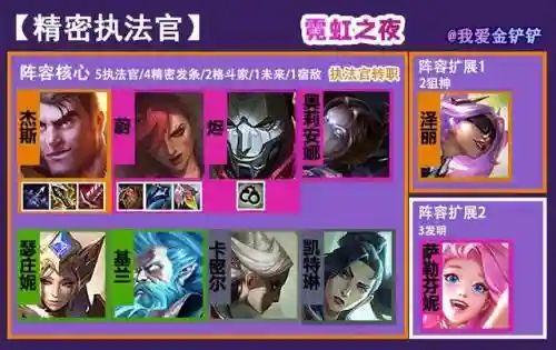 执法精密杰斯阵容搭配(魔法狩猎者最强阵容)插图1