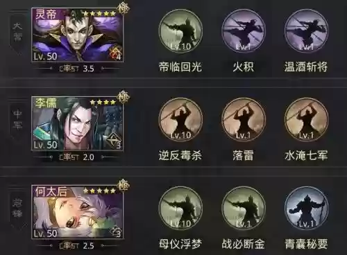 灵帝弓诸葛阵容搭配(诸葛左慈混搭最强阵容)插图2