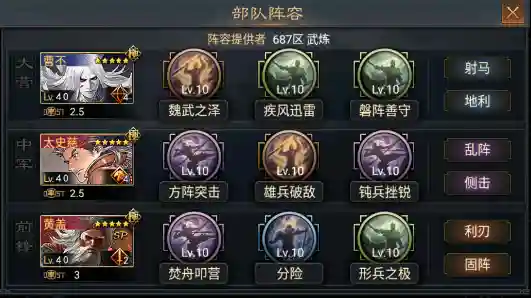 率土之滨800万大军阵容(率土之滨最强阵容排行)插图