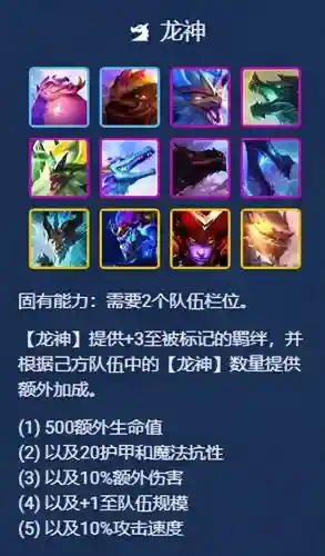 巨龙7.5阵容(7130龙虾阵容搭配)插图7