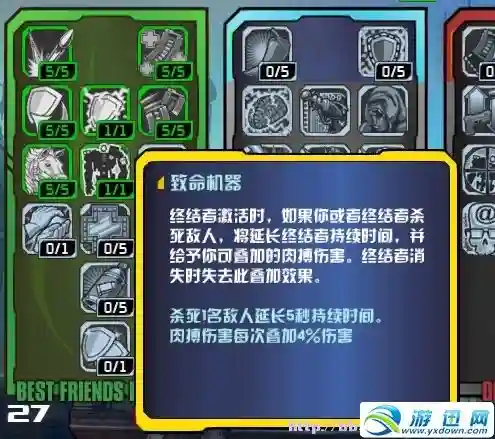 无主之地2zero技能树