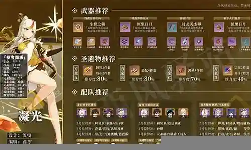 凝光 岩主搭配什么阵容
