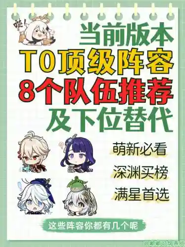 原色推荐阵容