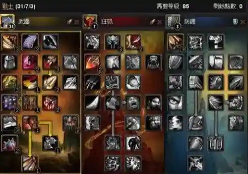 s4武器天赋加点