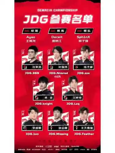 dotajdg阵容