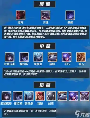 月神阵容搭配最新