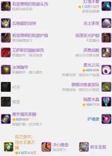 7.3奶骑刷什么装备插图1