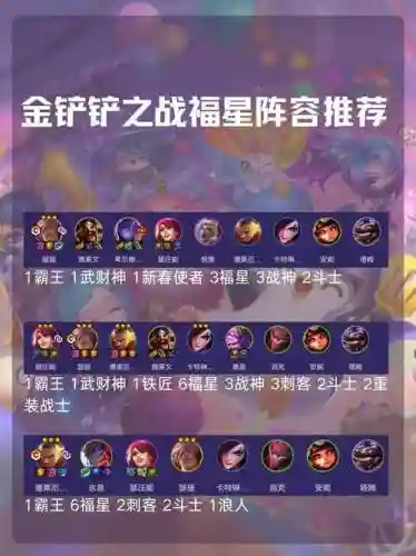 福星变态阵容插图