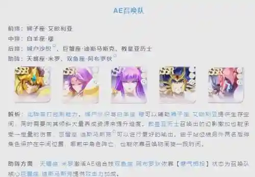 双鱼输出阵容插图1