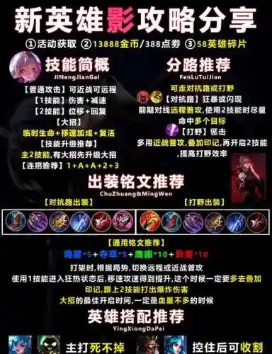 新英雄血港鬼影打野出什么装备插图