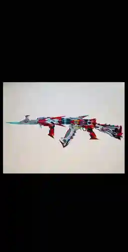 手绘穿越火线武器插图