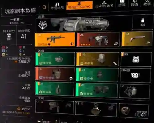 全境封锁黄金武器