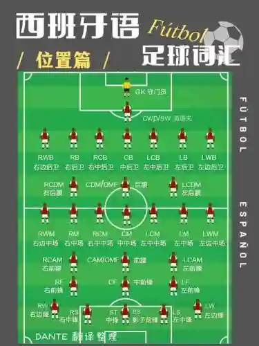 足球阵容缩写插图