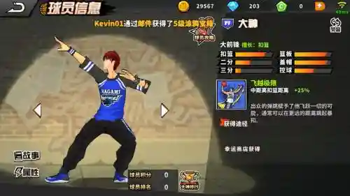 街头篮球大神的技能插图