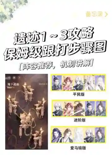 遗迹6阵容搭配插图1