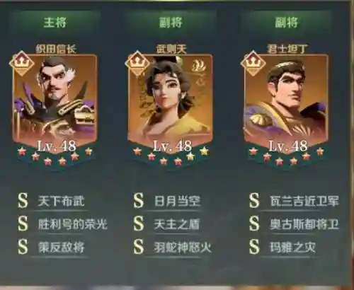 文明与征服有几种阵容搭配