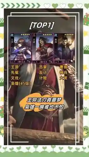 率土之滨最高阵容插图1