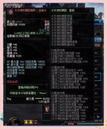 圣骑士异界带什么装备插图1