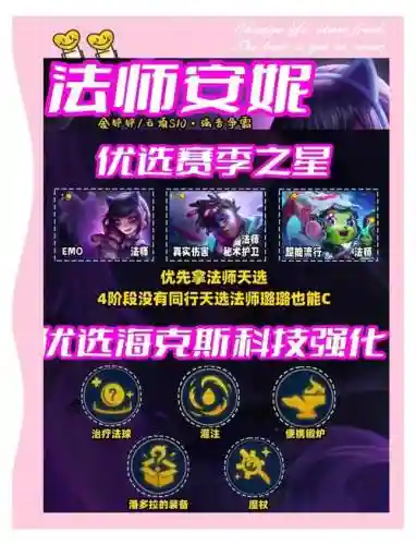 法师阵容安妮