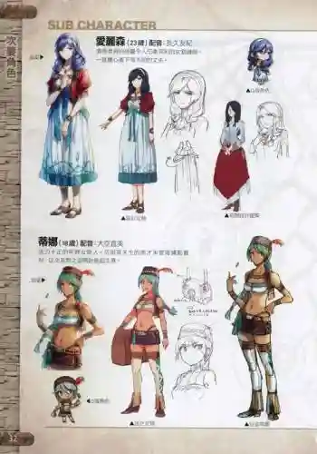 8伊苏全人物技能插图