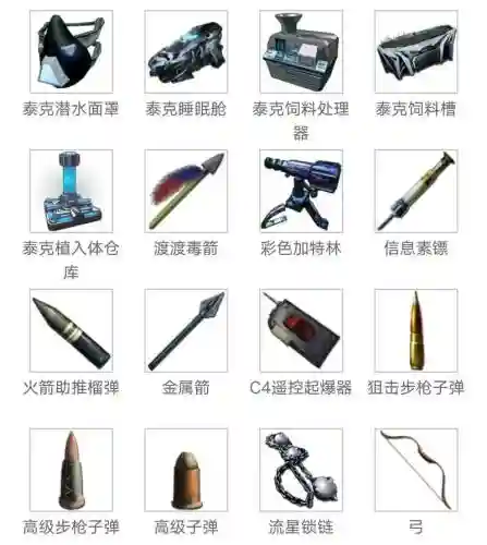 方舟生存进化武器制作大全插图1