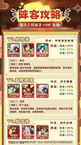 三国2020新手阵容搭配插图
