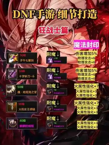 dnf红狗暴走多少级技能_1插图1