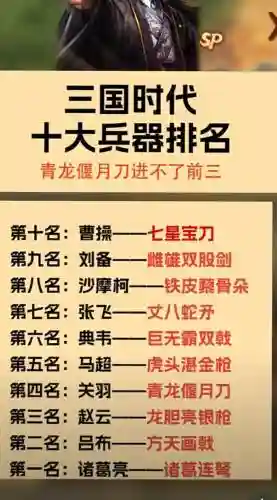 三国之刃所有武器