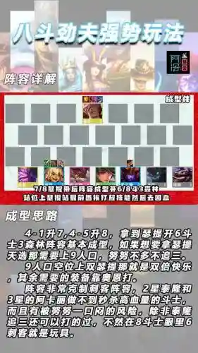 云顶之弈斗士阵容及搭配