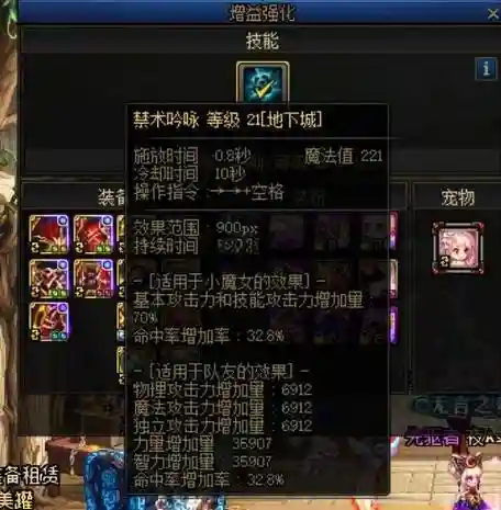 真龙星君上衣技能选择插图