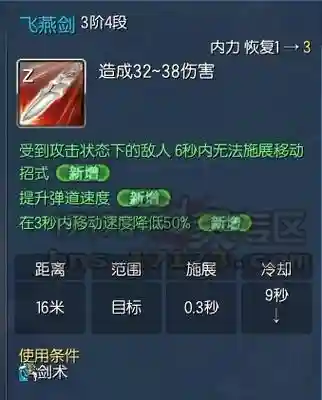 剑灵技能栏没有飞燕插图