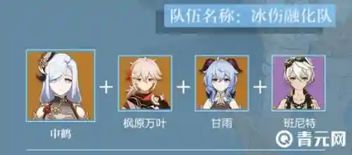 元神申鹤主c阵容搭配平民