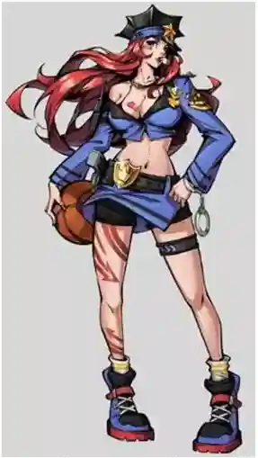 街蓝烈焰警花技能_1插图