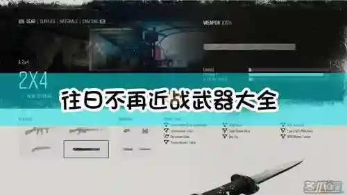 往日不再武器图鉴_2