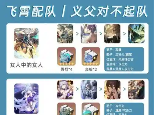 飞鸟阵容搭配_1