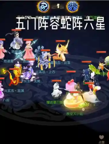 梦幻地煞阵容搭配