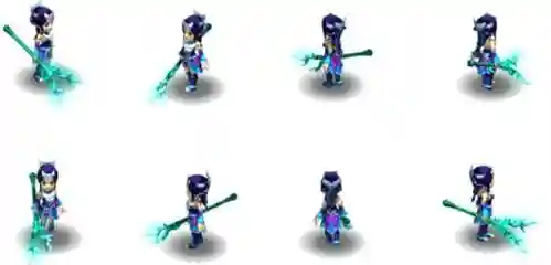 梦幻西游巫蛮儿光武效果图