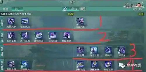 剑网霸刀技能摆放插图1