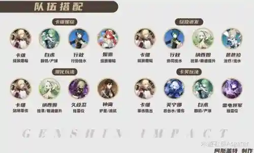 卡维搭配阵容_1插图