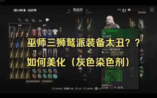 巫师三装备品质从低到高插图1