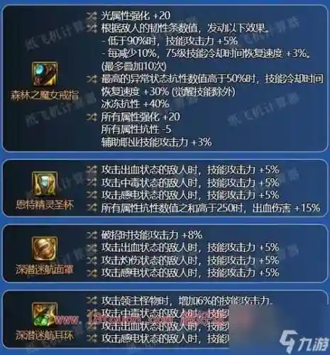 dnf男气功s武器属性插图