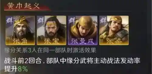 张宝搭配阵容及战法插图
