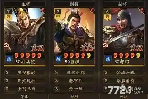 三国志天花板阵容搭配插图1