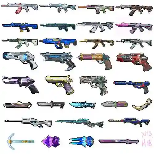 像素枪战传奇武器_2