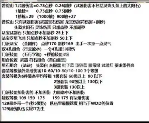 梦幻西游敏捷和伤害对固伤影响插图1