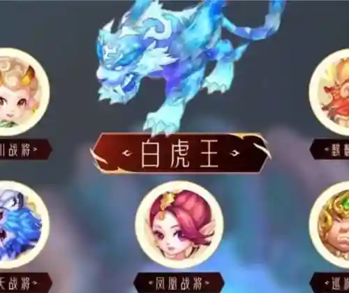 白虎打怪阵容搭配