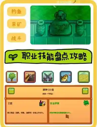 星露谷物语点什么技能插图
