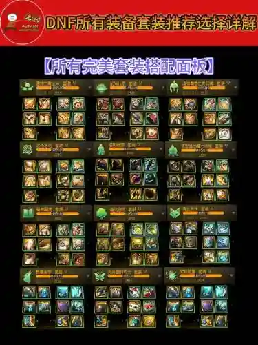 DNF3套特殊装备换装区别，dnfbuff换装特殊装备插图