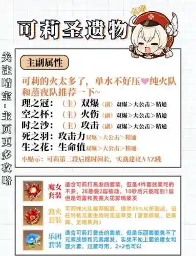 可莉怎么搭配阵容，可莉配队思路