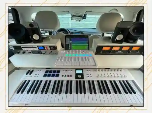 晒出音乐装备，音乐制作装备插图